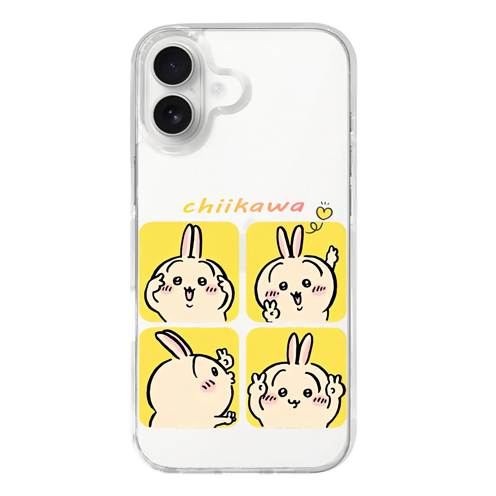 ちい が わ グッズ うさぎ - iPhone 17シリーズ 透明スマホケース – 薄型・耐衝撃・精密フィット保護カバー